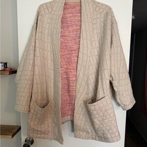 Nike Beige and Pink Women's Jacket